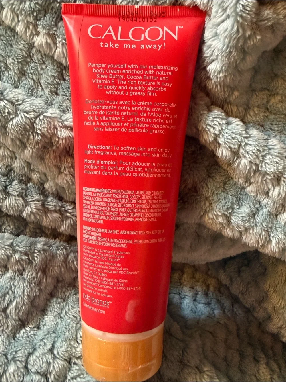 Calgon Hawaiian Ginger Moisturizing Body Cream - Red